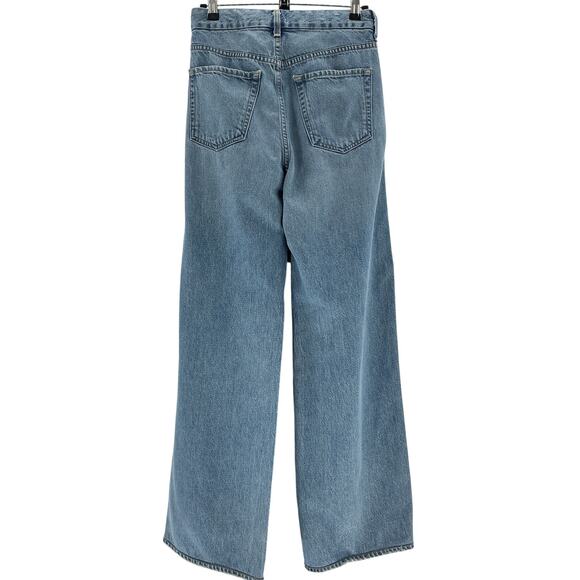 Citizens Of Humanity Pleated Blue Petra Denim Jeans Size 24 - Picture 3 of 4